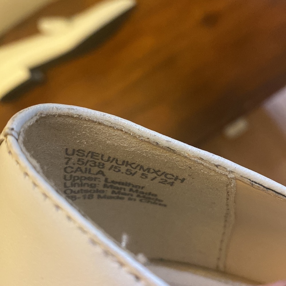 Kenneth Cole Leather Caila Loafers. Size Women’s 7.5 - Picture 6 of 6